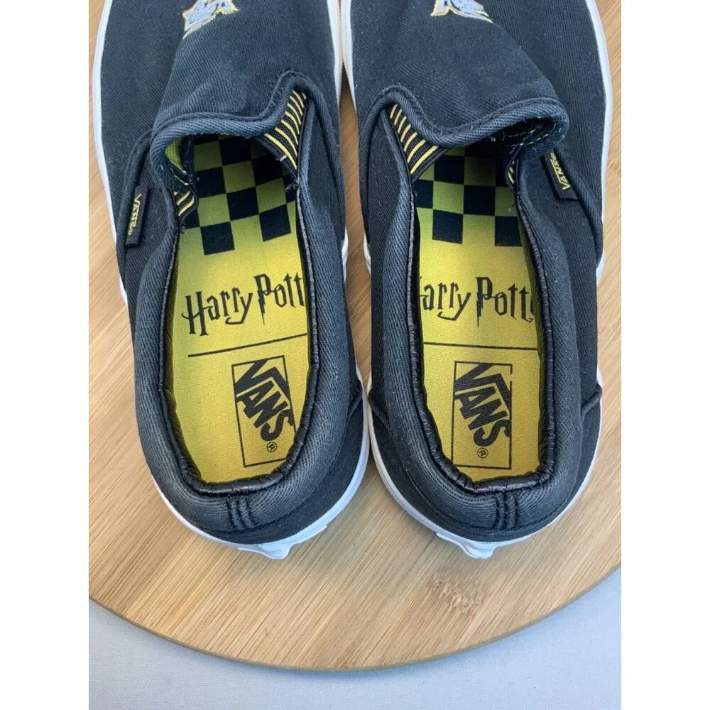 Vans Sneaker Mens 7.5 Women’s 9 Harry Potter Hufflepuff Classic Canvas Slip On